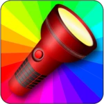 color flashlight android application logo